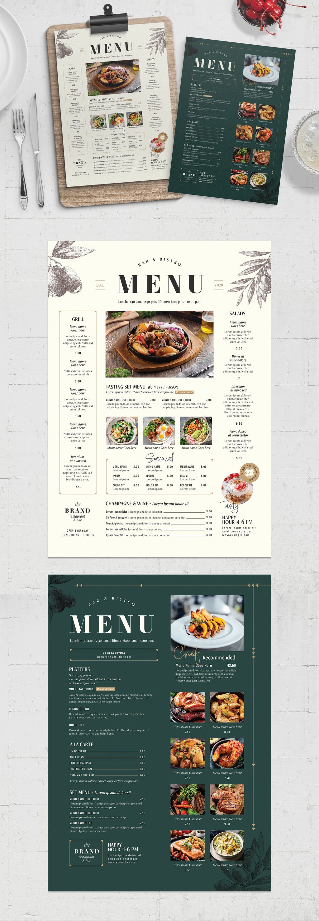 Menu Design