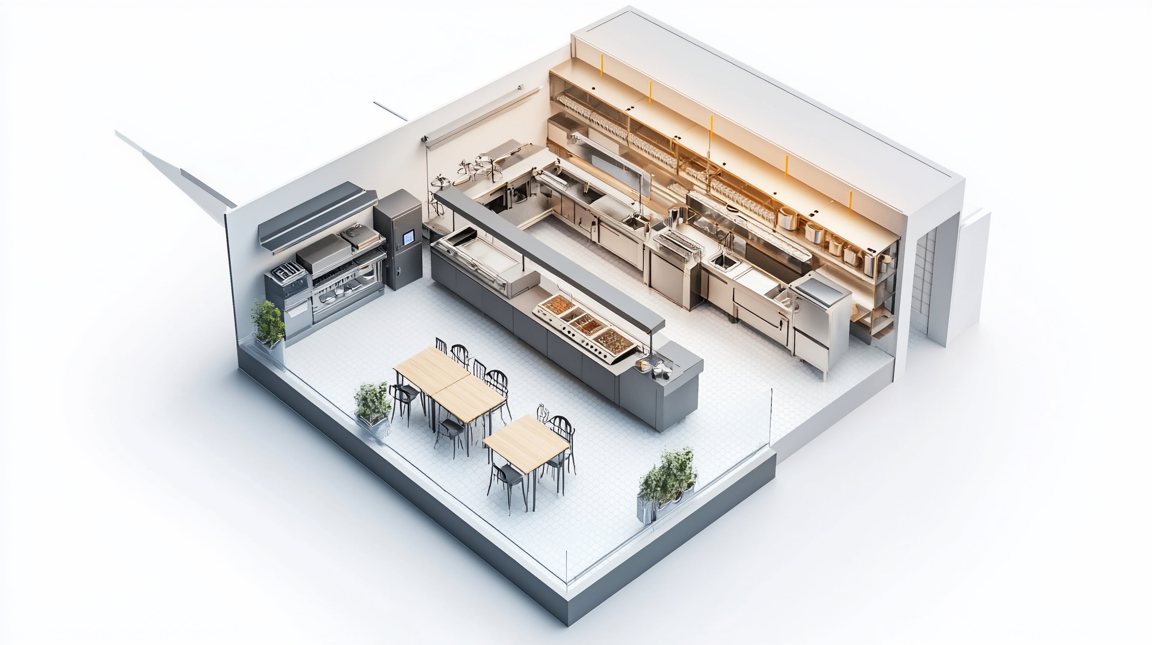 3D for Restaurants