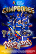 Póster Selección de Béisbol de Venezuela en el Clásico Mundial de Béisbol (World Baseball Classic